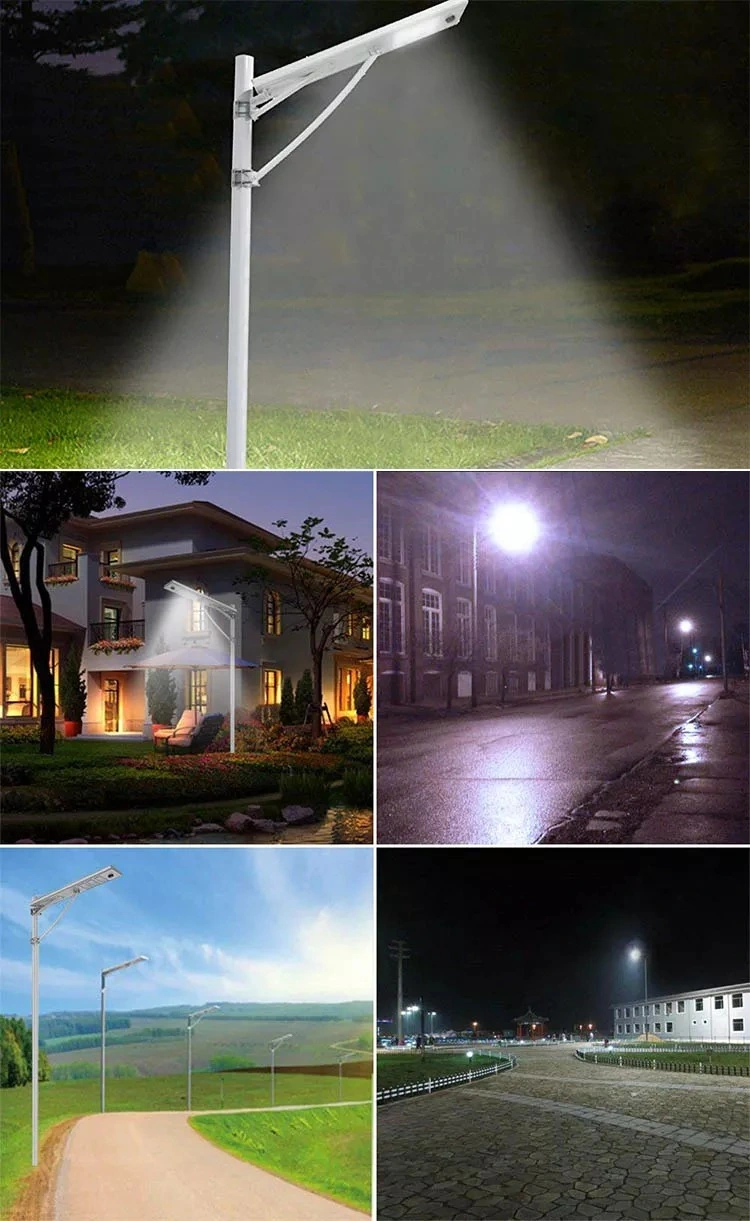 60W 90W 120W Integrated All in One Solar Street Light